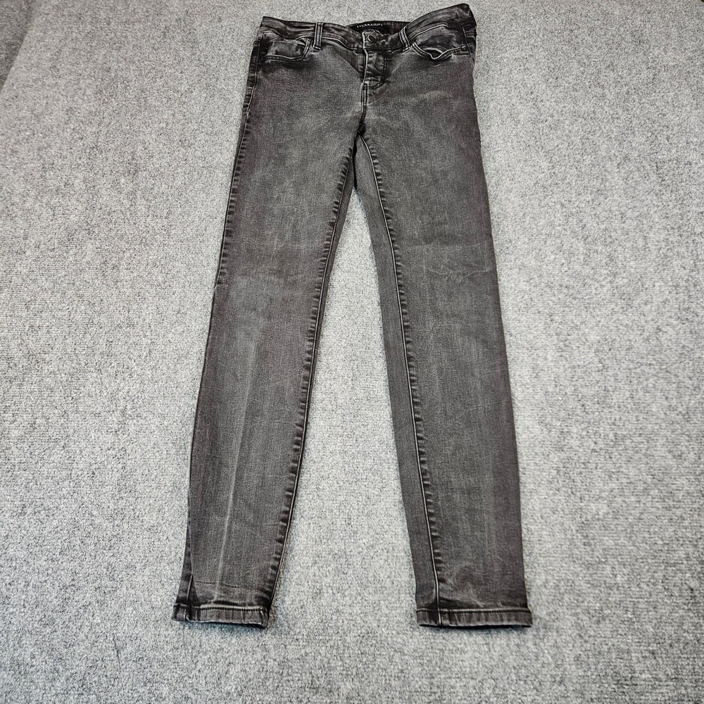 Liverpool Jeans Company The Skinny Black Rinse Denim Jeans LM2000RX Womens 4/27